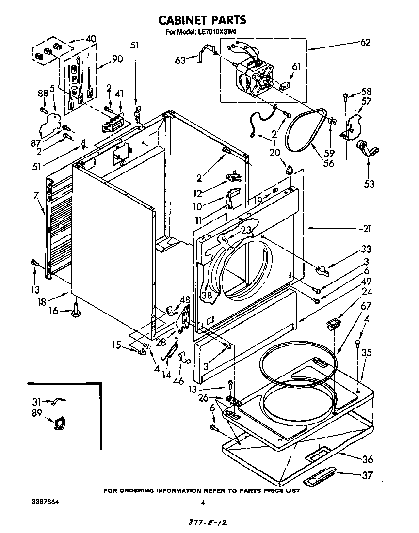 Parts diagram