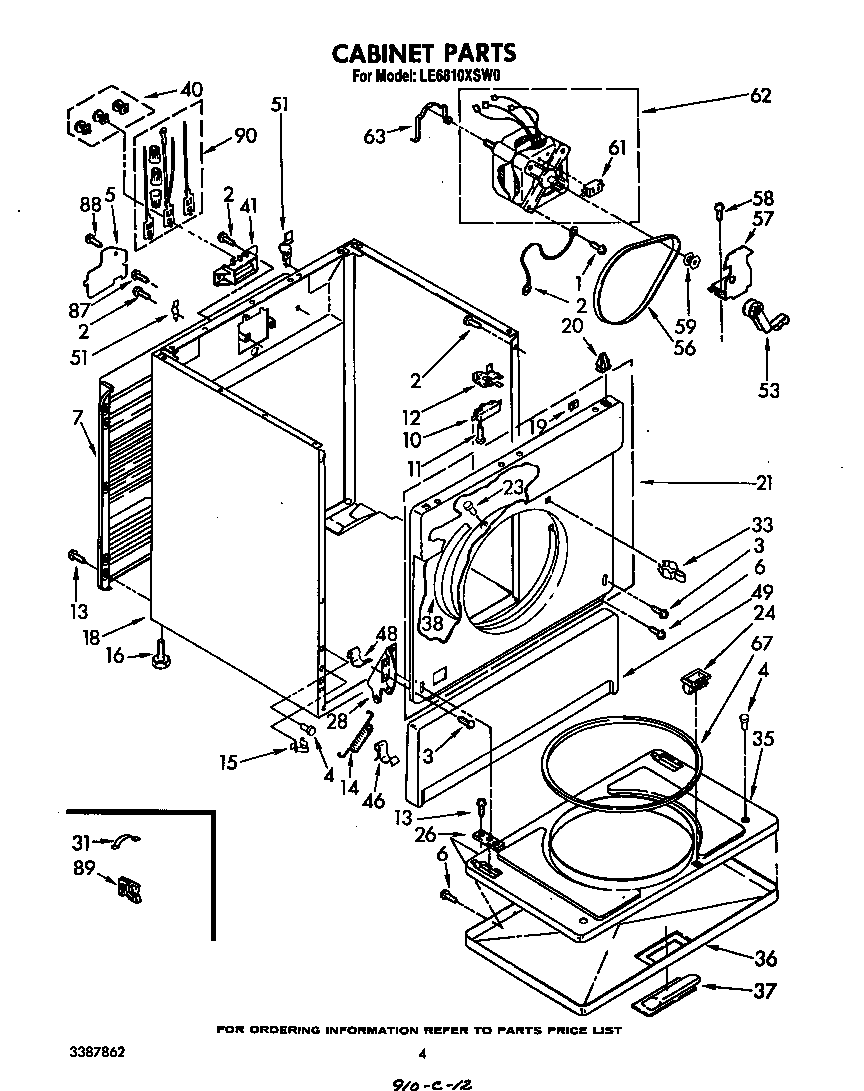 Parts diagram