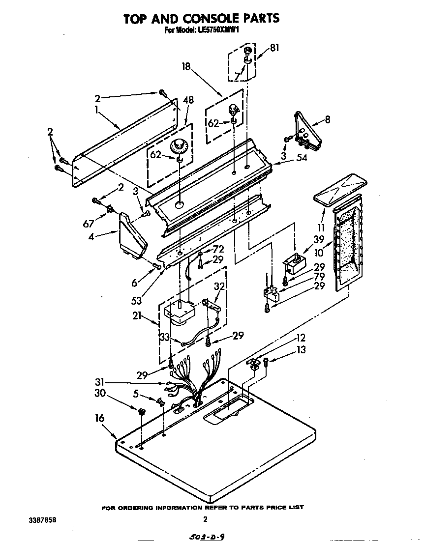 Parts diagram