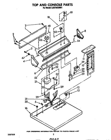Parts diagram