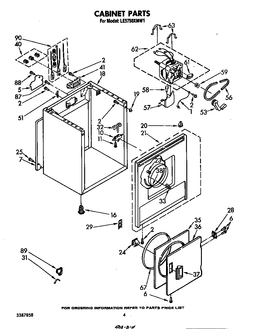 Parts diagram