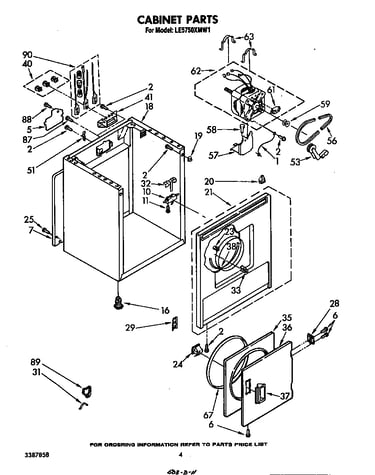 Parts diagram