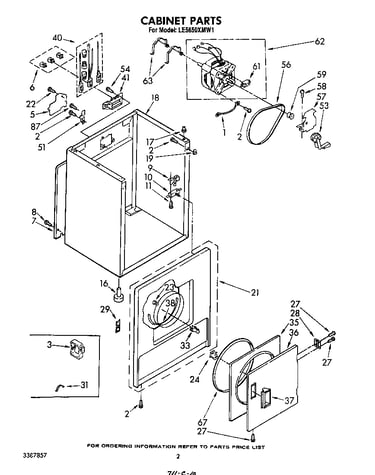 Parts diagram