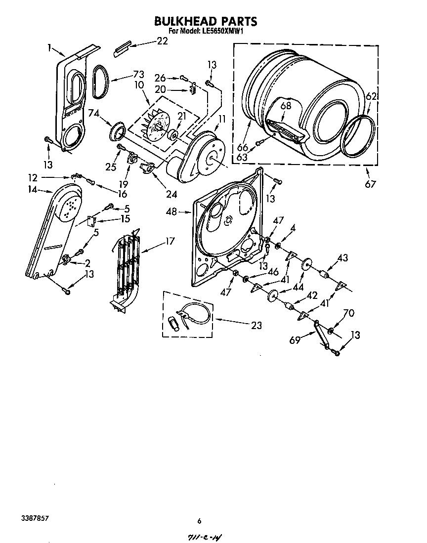 Parts diagram