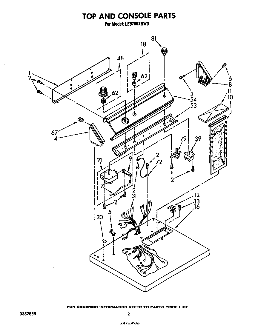 Parts diagram