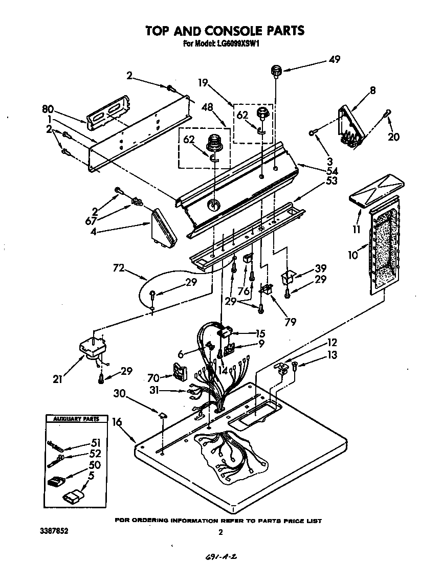 TOP AND CONSOLE