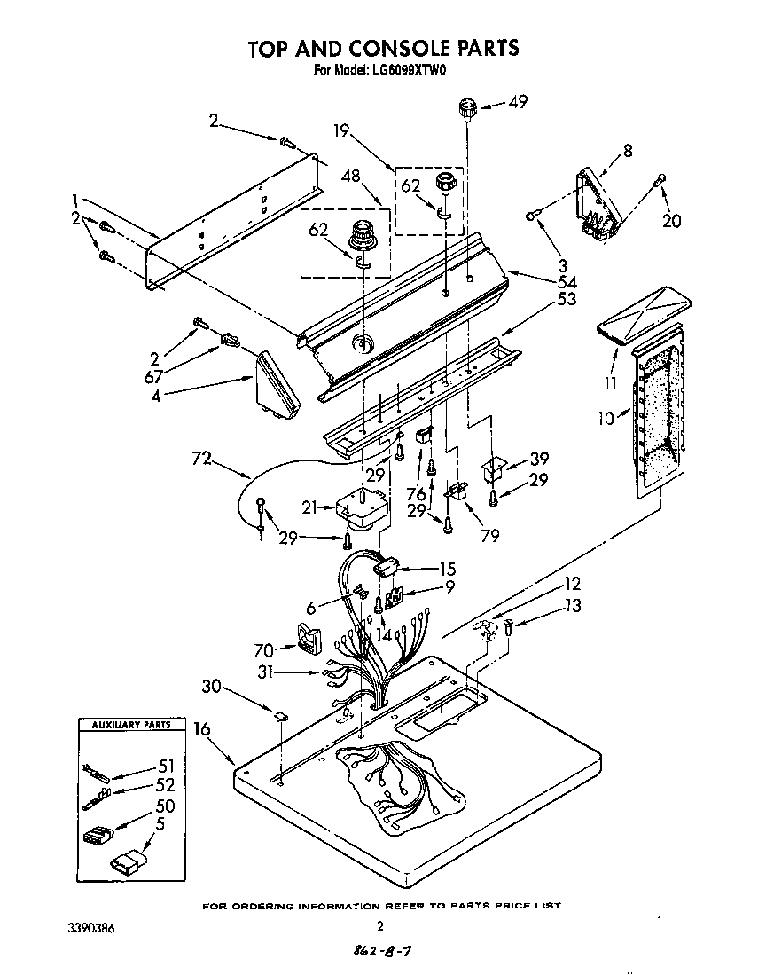 TOP AND CONSOLE