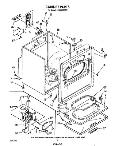 Parts diagram