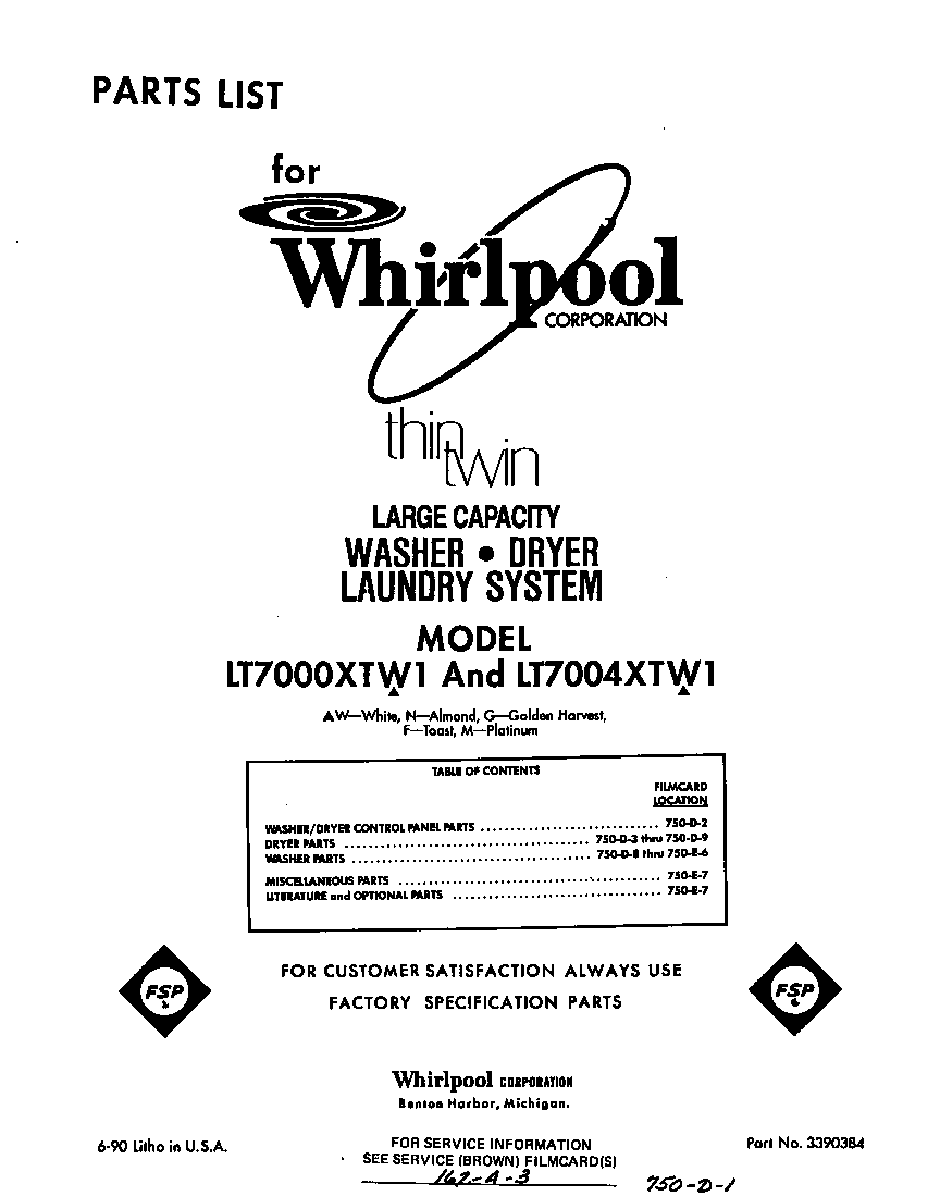 Front cover