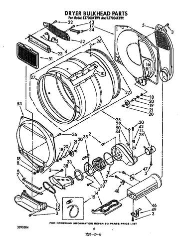 Dryer bulkhead