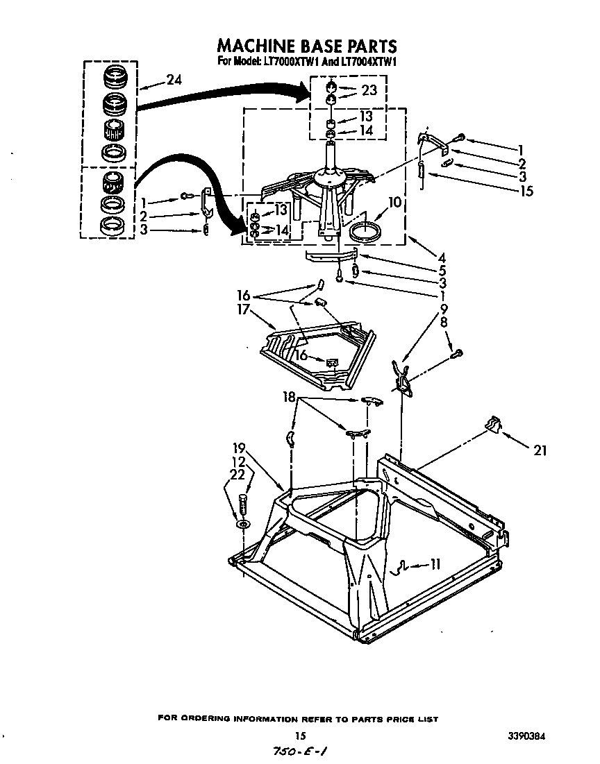 Machine base