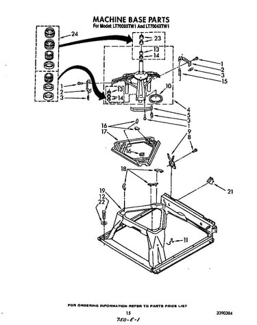 Machine base