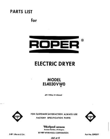 Parts diagram