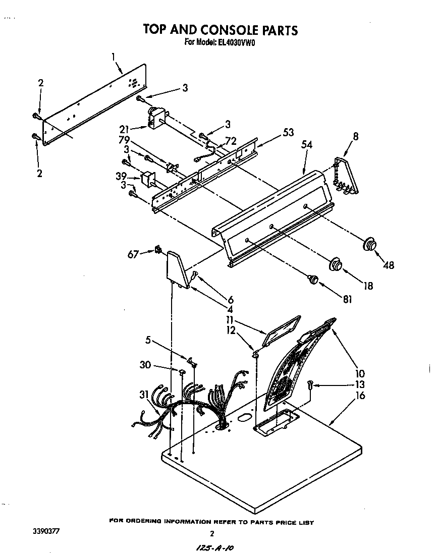 Parts diagram