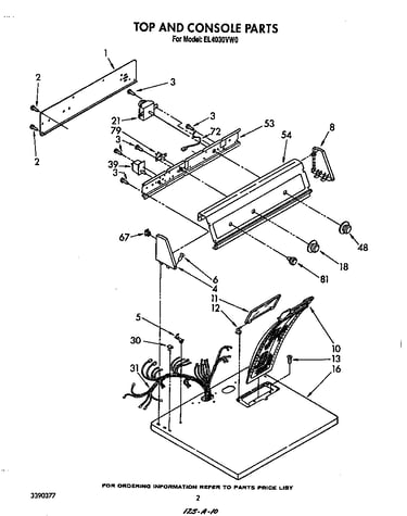 Parts diagram