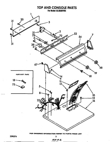 Top and console