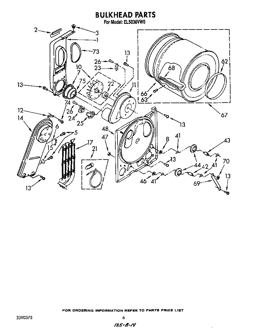 Parts diagram