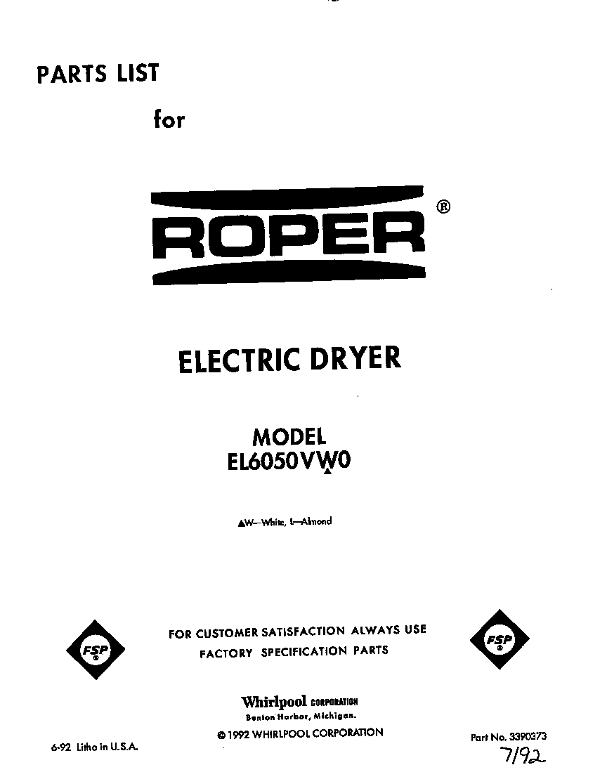 Parts diagram