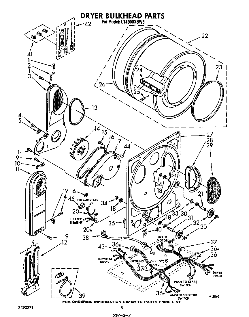 Dryer bulkhead
