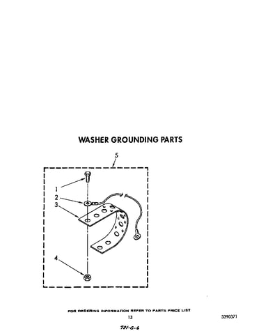 Washer grounding