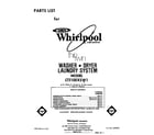 Whirlpool LT5100XSW1 front cover diagram