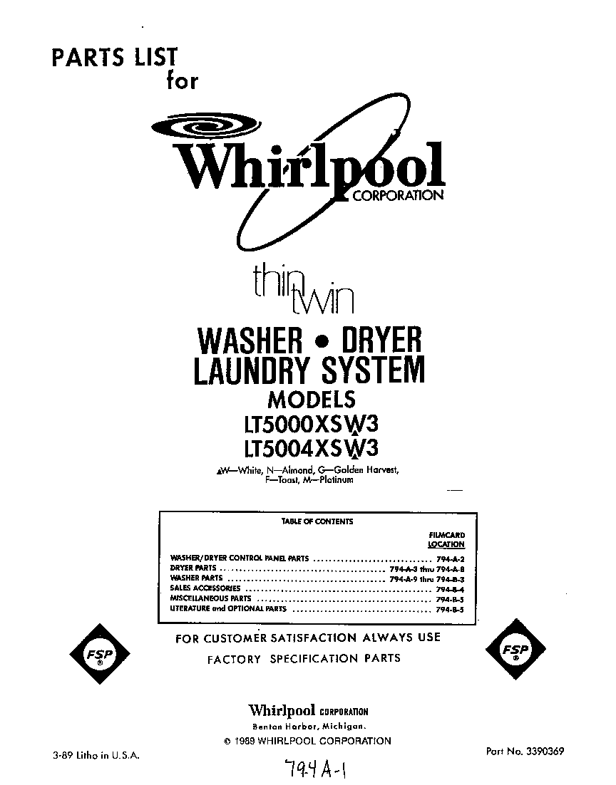 Front cover