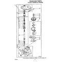 Whirlpool LT5000XSW3 gearcase diagram