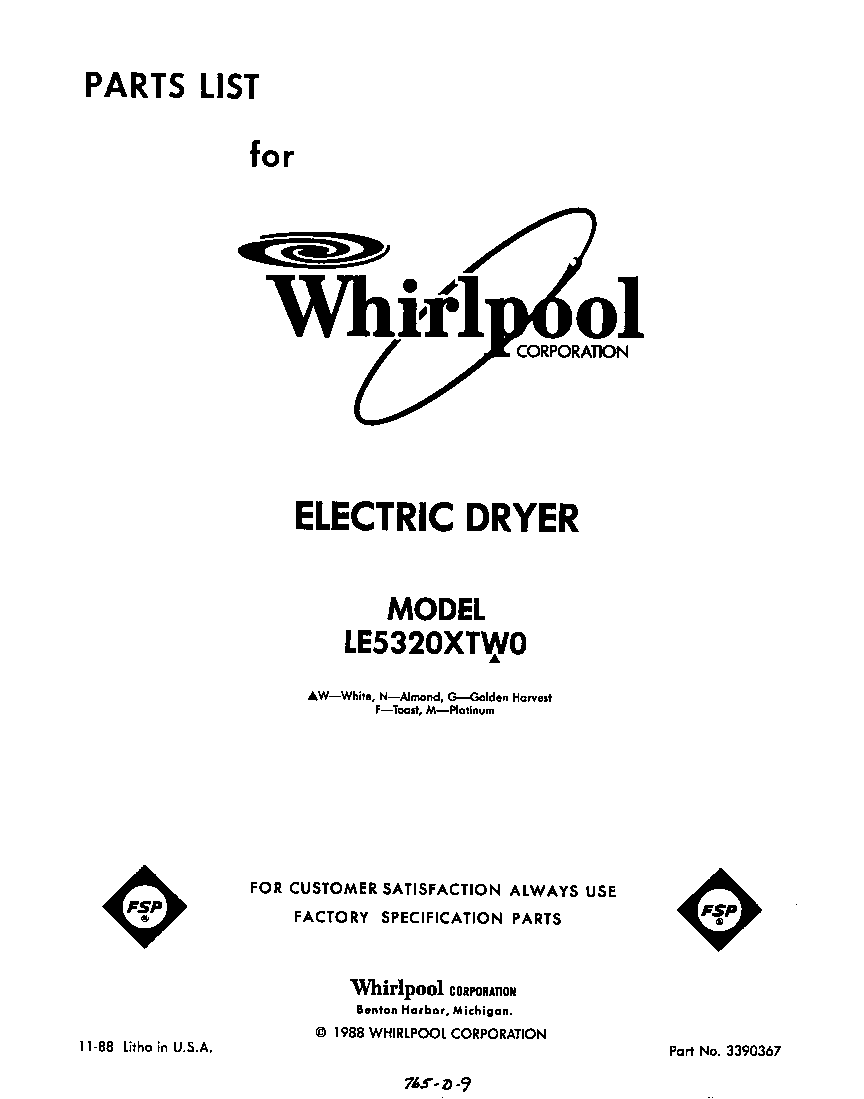 Parts Diagram