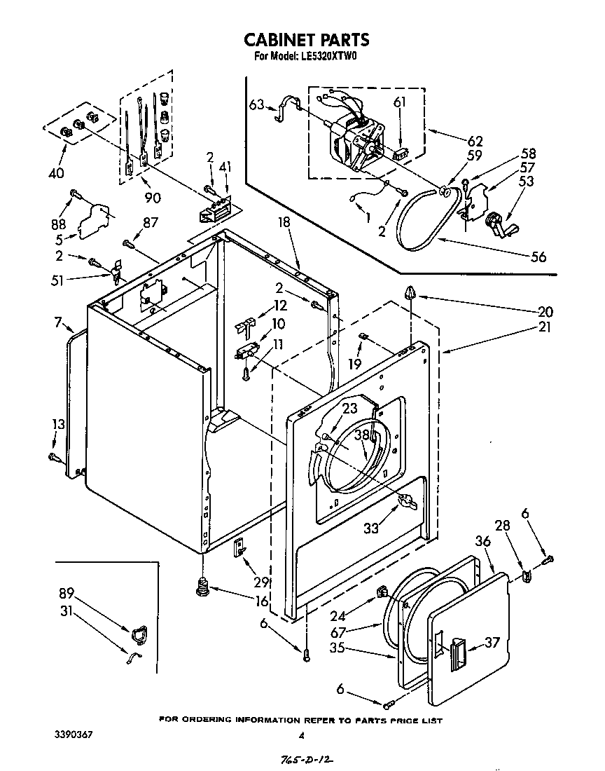 Parts diagram