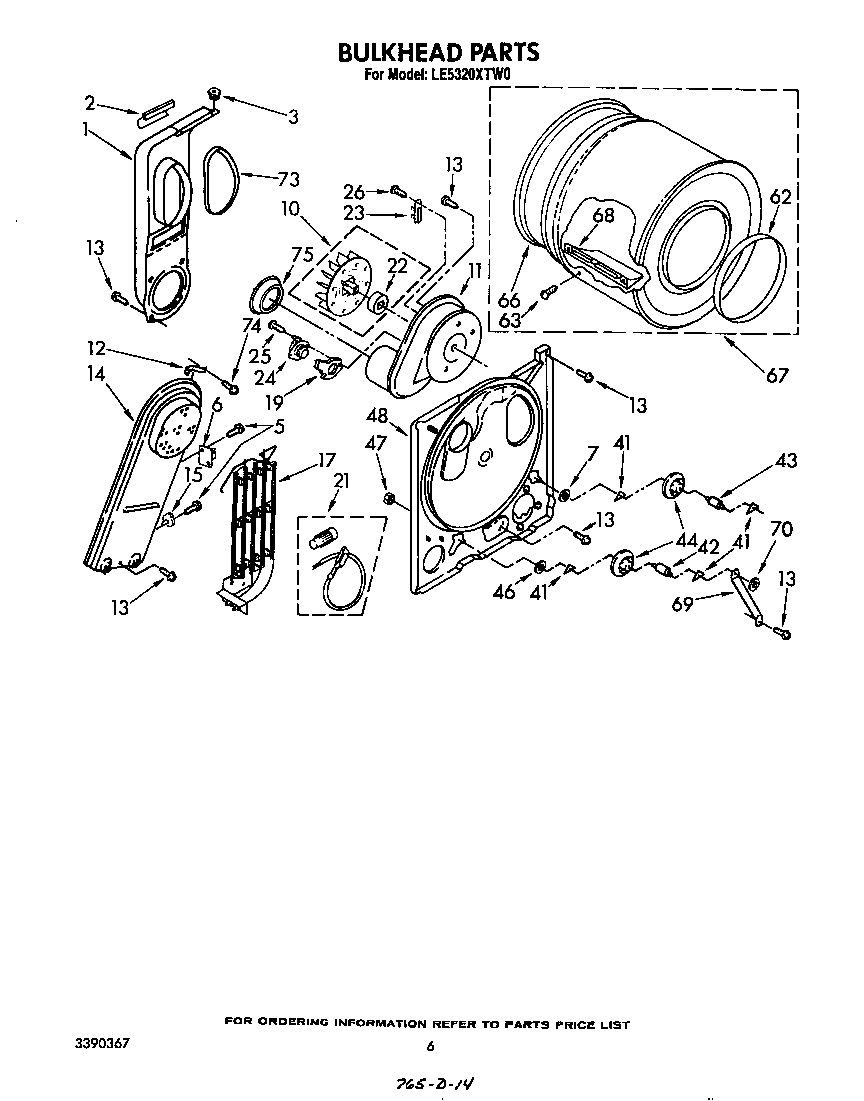 Parts diagram