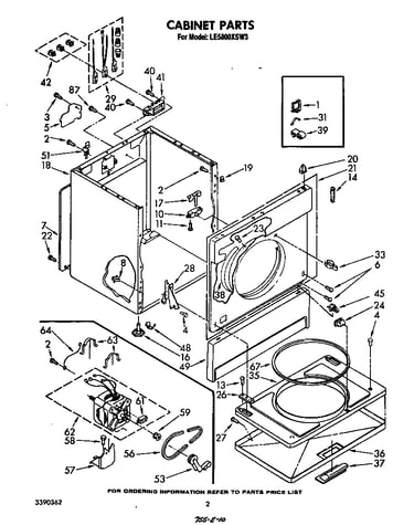 Parts diagram