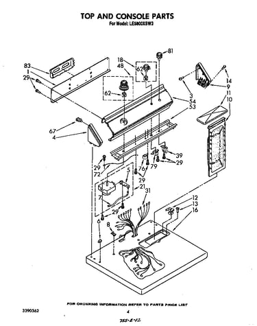 Parts diagram