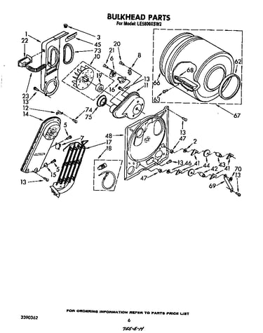 Parts diagram