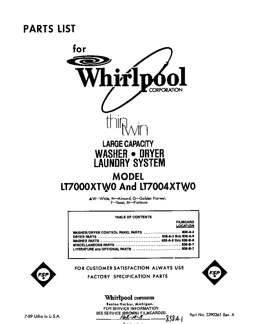Front cover