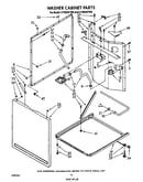 Washer cabinet