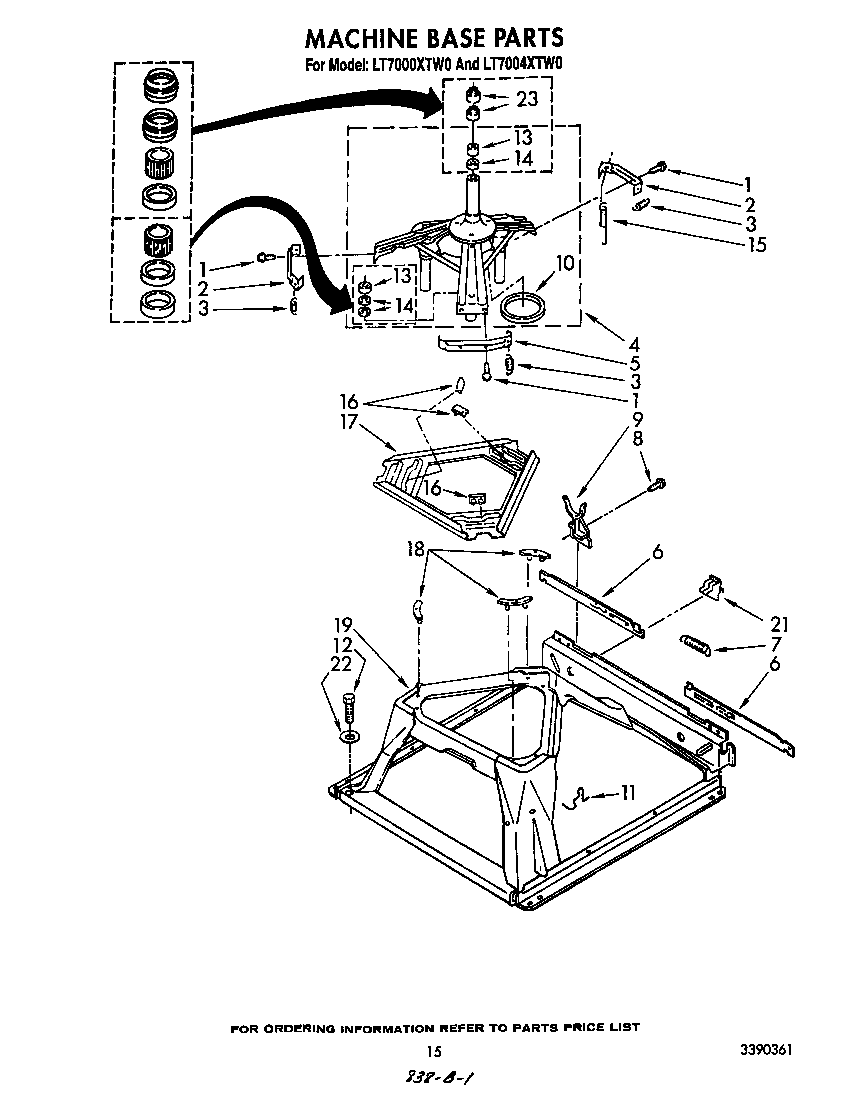Machine base