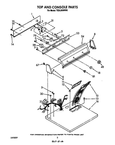 Parts diagram