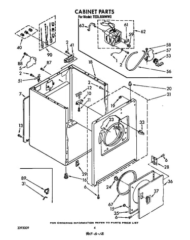 Parts diagram