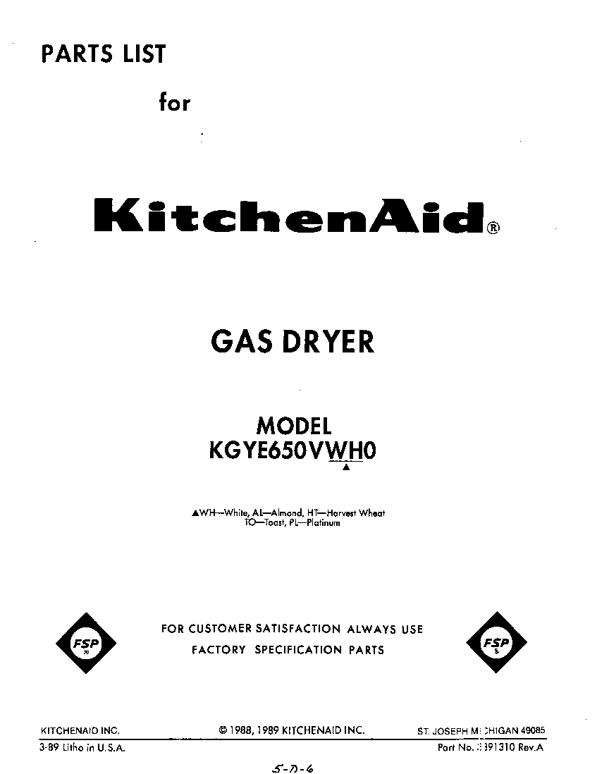 Front cover