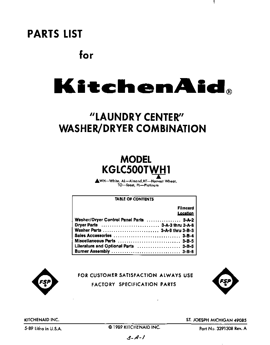 Front cover