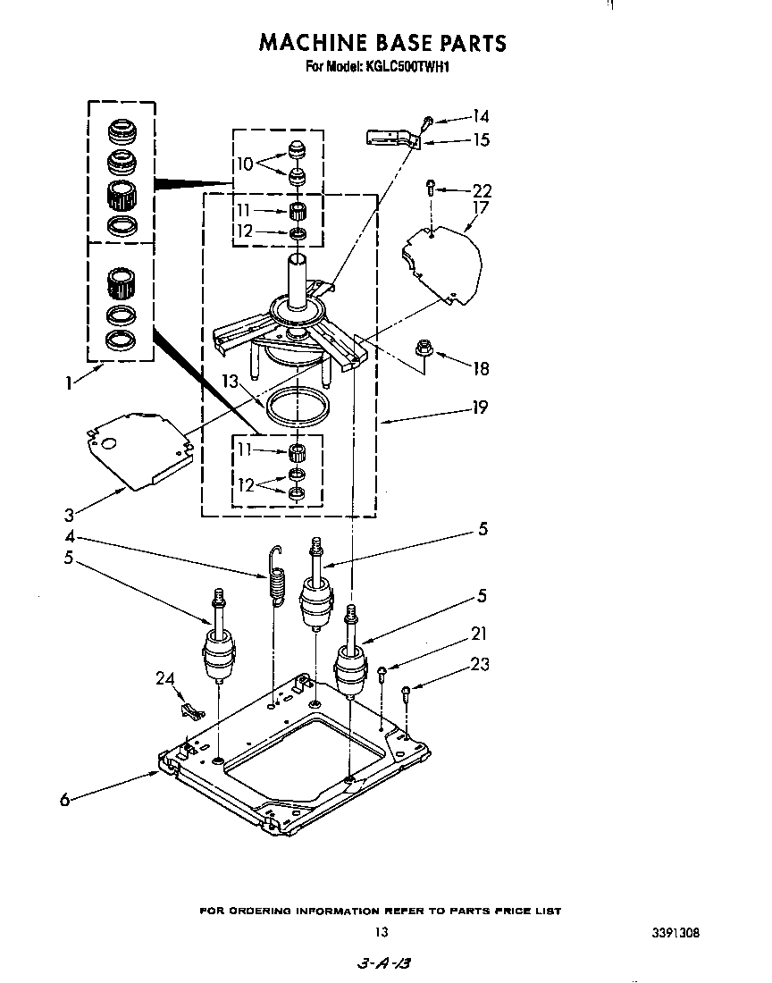 Machine base