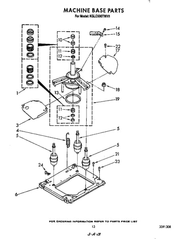 Machine base