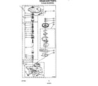 KitchenAid KGLC500TWH1 gearcase diagram