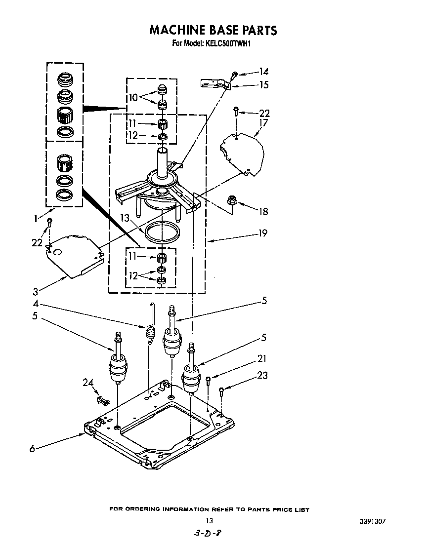 Machine base