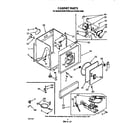 Whirlpool 3CG2901XSW0 cabinet diagram