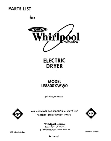 Parts diagram