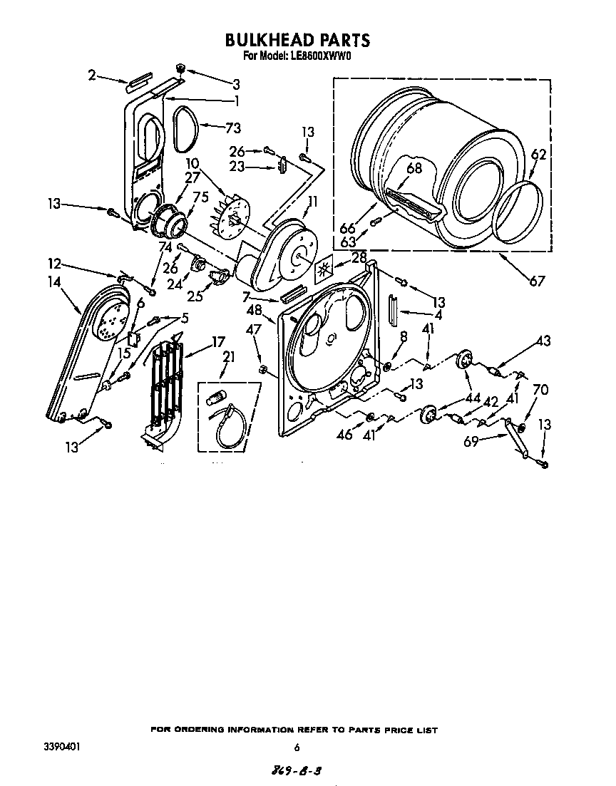 Parts diagram