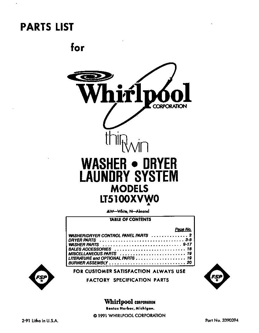 Front cover