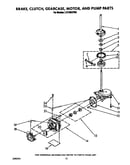 Brake, clutch, gearcase, motor and pump