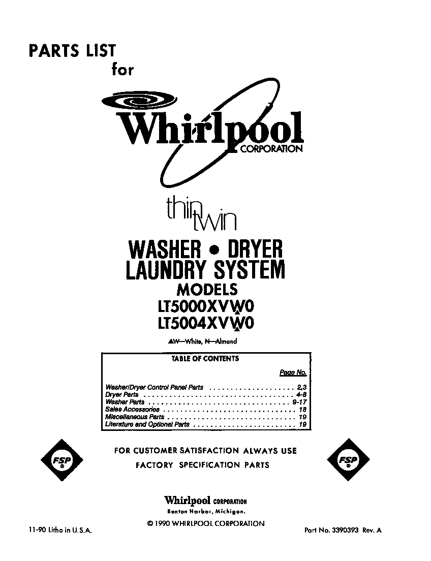 Front cover